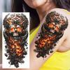 1 Sheet Compass Pirate Ship Temporary Tattoos For Women Men Adults Waterproof Tattoo Sleeve Self Adhesive Forearm Arm Leg Body