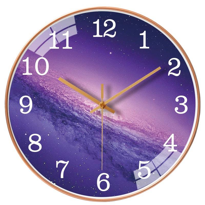 Personalisierte, kreative Wanduhr (35 cm, 14 Zoll) – Dekoration für Wohnzimmer, Esszimmer und Schlafzimmer