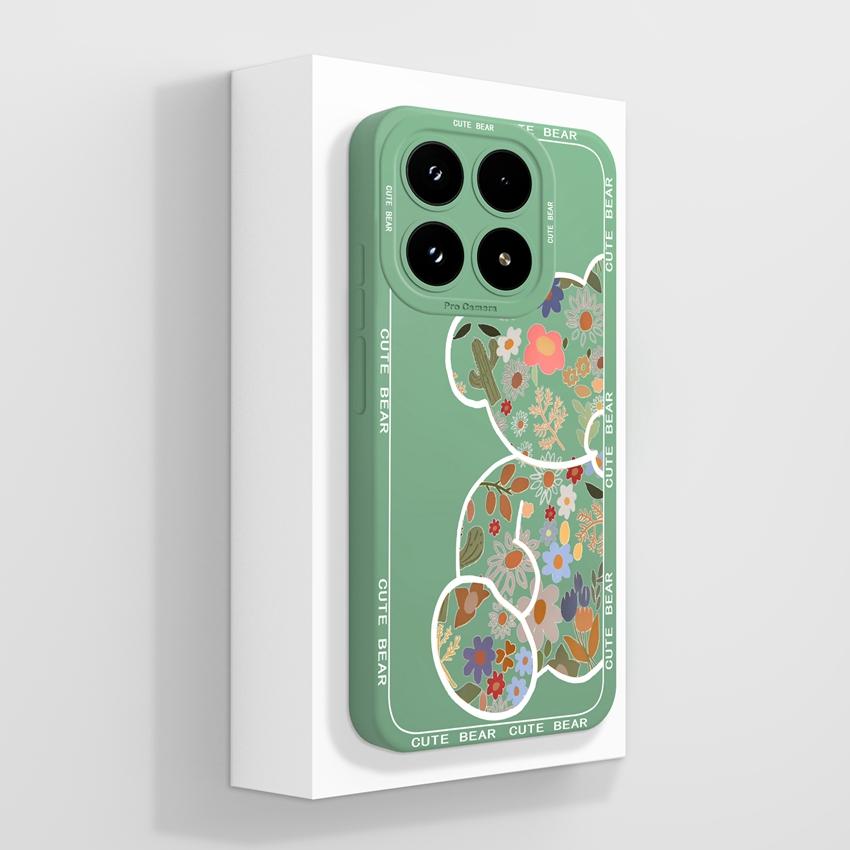 Suitable For Xiaomi 17 13 12 15T 12T 12S Pro Phone Case Fashion Mixed Label Patterns Fashion Liquid Silicone Shockproof Shell For Xiaomi Bumper Casing