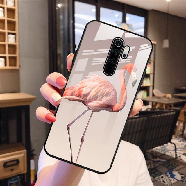 Protective Case For Xiaomi Redmi Note 8 Pro Case Tempered Glass Hard Funda For Xiaomi Redmi Note8 Pro Phone Cover Note 8pro Capa