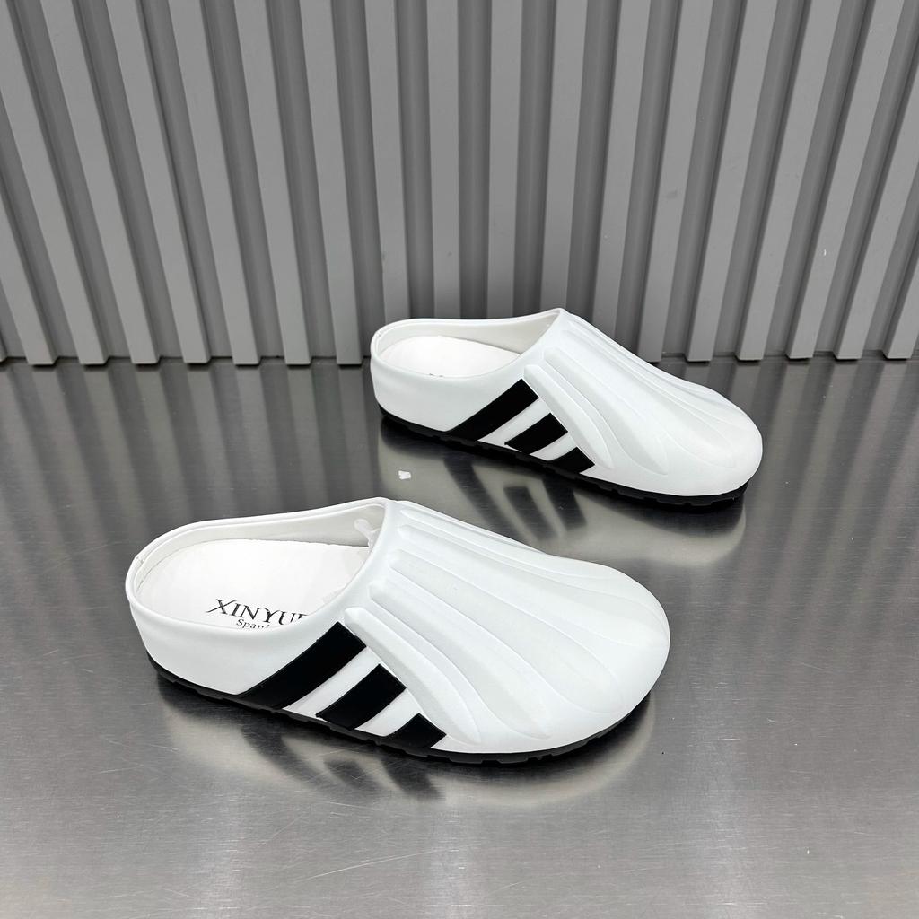 Shell Kopf verschleißfeste Lochschuhe rutschfest und desodorierend 2025 Sommer Baotou EVA großer Kopf lässig trendige Marke coole Hausschuhe