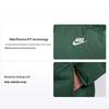 Club Therma-FIT Caldo Ampio Tinta Unita Piccolo Logo Collo Alto Cerniera Manica Lunga Piumino Uomo capispalla Verde Freddo Bianco FZ5029-323