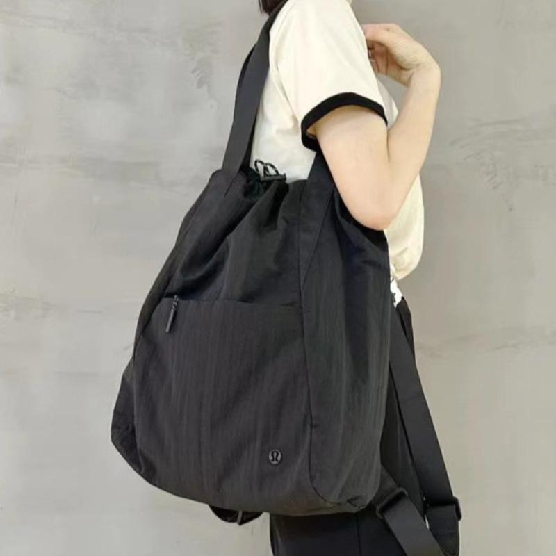 Unisex 2025 New Style Backpack Sports Nylon Bag Underarm Single Shoulder Waterproof Sports Commuter Drawstring Storage Bag