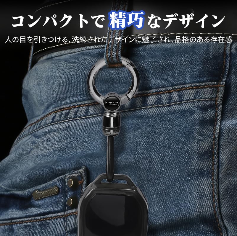 Corolla Sport Dedicated Car Keychain Small Keyring Corolla Sport New Corolla Sport Custom Accessory Zinc Alloy Keychain Small Dedicated Car Logo Car