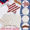 10Pcs Large Wooden Star Ornaments 7 Inch Blank Wooden Stars Unfinished Wood Crafts To Paint Natural Wood Blank Slices for DIY Crafts Hanging Home