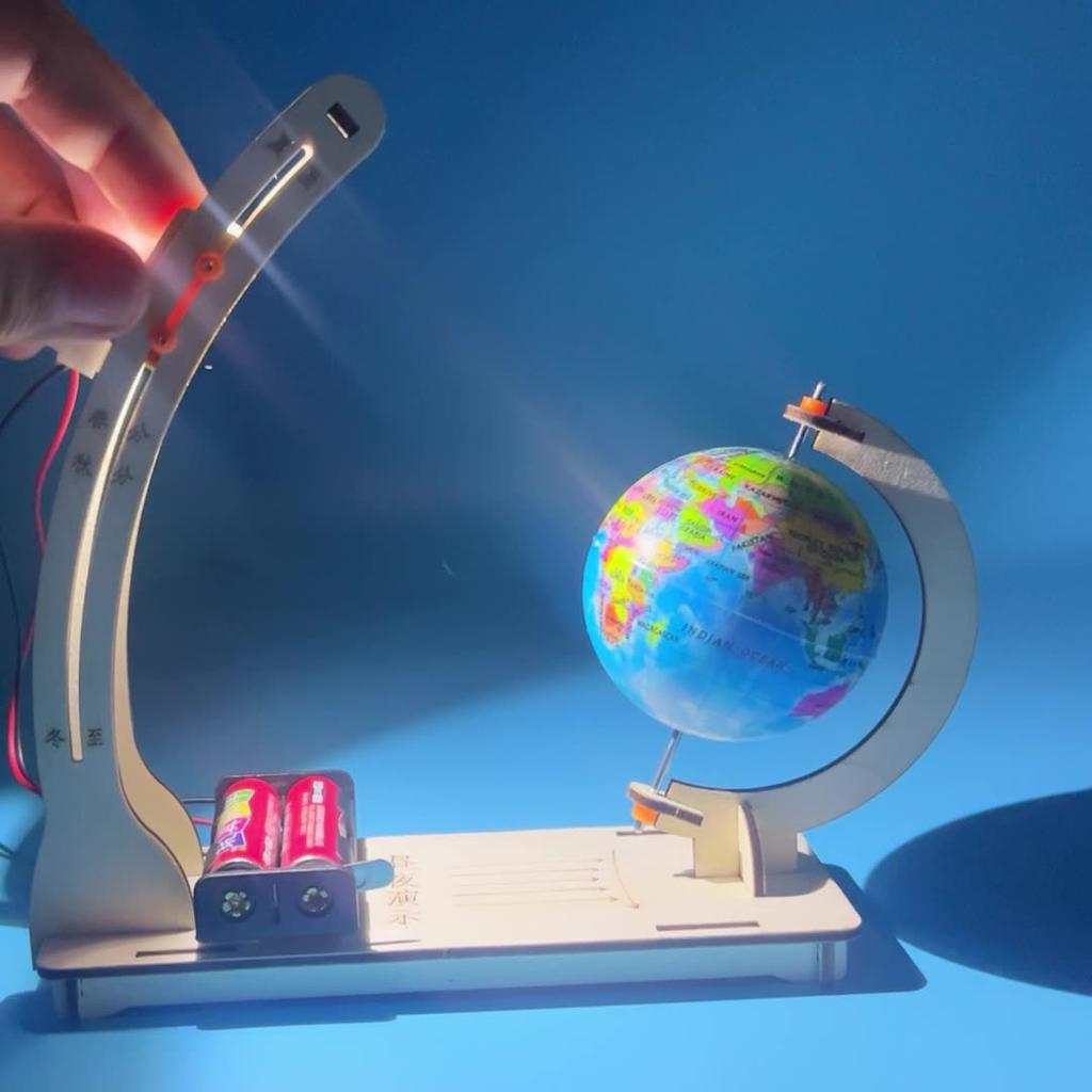 Earth Day Night Alternation Simulation Children'S Science Toys Diy Stem Technology Physics Learning Fun Teaching Aids Toys