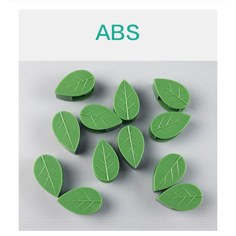 10Pcs Anlage Leuchte Clip Anlage Klettern Wand Selbst-Adhesive Verschluss Gebunden Leuchte