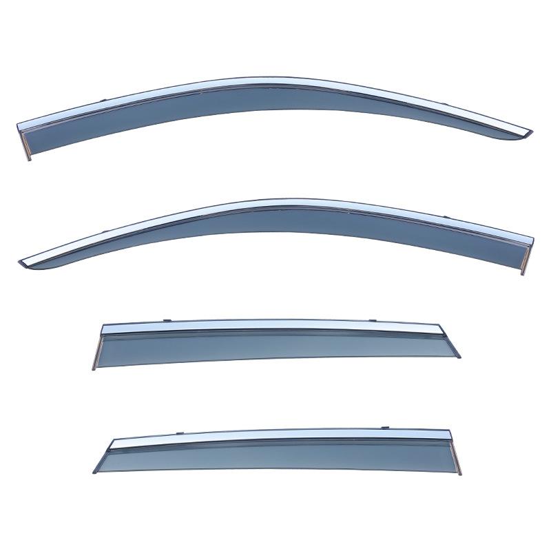 For Porsche Cayenne 9PA 92A 9Y0 Window Visor Weathershield Side Window Deflector Window Decorative Bright Strip Accessories