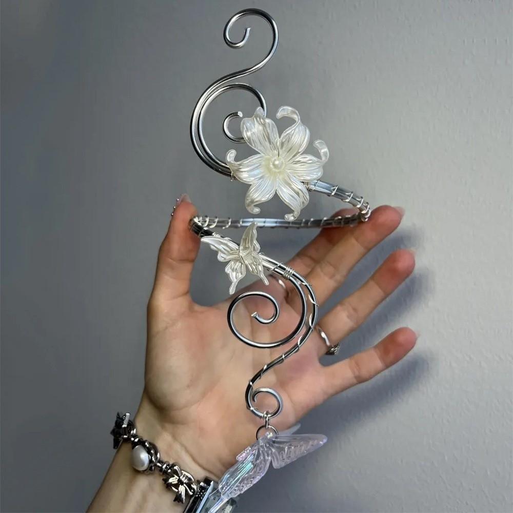 Flower Arm Cuff Butterfly Armband Sweet Arm Bracelet Renaissance