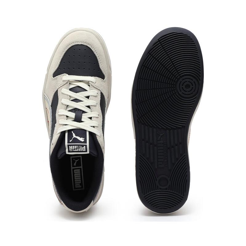 Puma LX Court Low Casual Series Versatile Low-Top Skate Shoes Unisex sneaker Gray Blue 394210-07