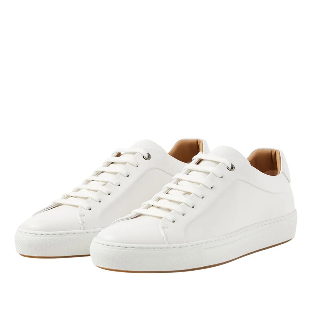 Boss Mens Mirage Leather Tennis Trainers