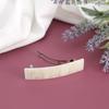Marble Square Automatic Hairpin (Ivory)