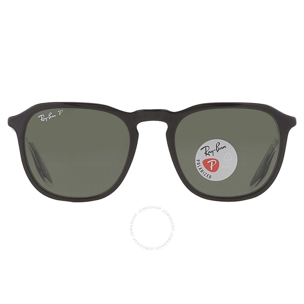 

Ray Ban Polarized Green Square Unisex Sunglasses RB2203 919 58 52