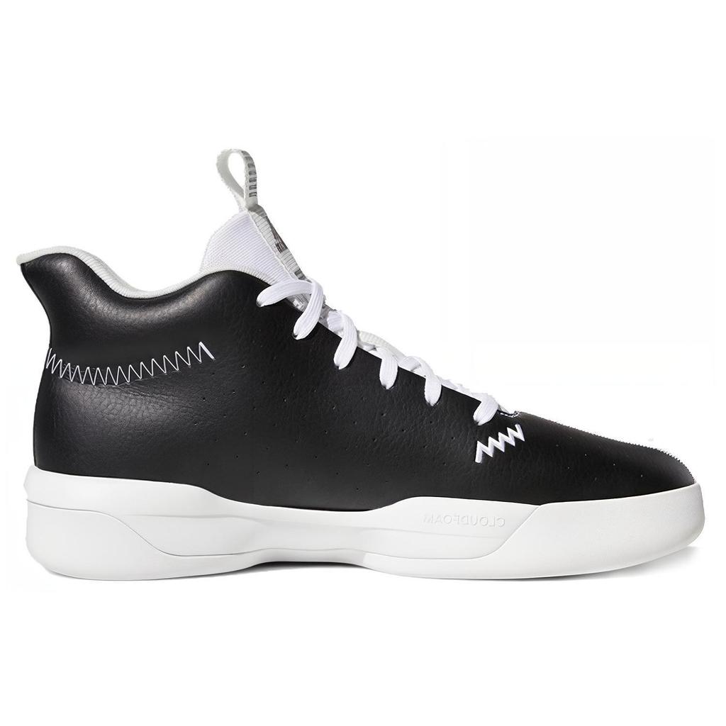 Adidas Pro Next 2019 Gca Sports Comfortable Non-Slip Wear-Resistant Mid-Top Basketball Shoes Men Sneaker White Black EF8813