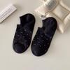 5 Pairs of Female Spring and Summer Light Mouth Solid Color Polka Dot Can Not Fall Off The Invisible Socks