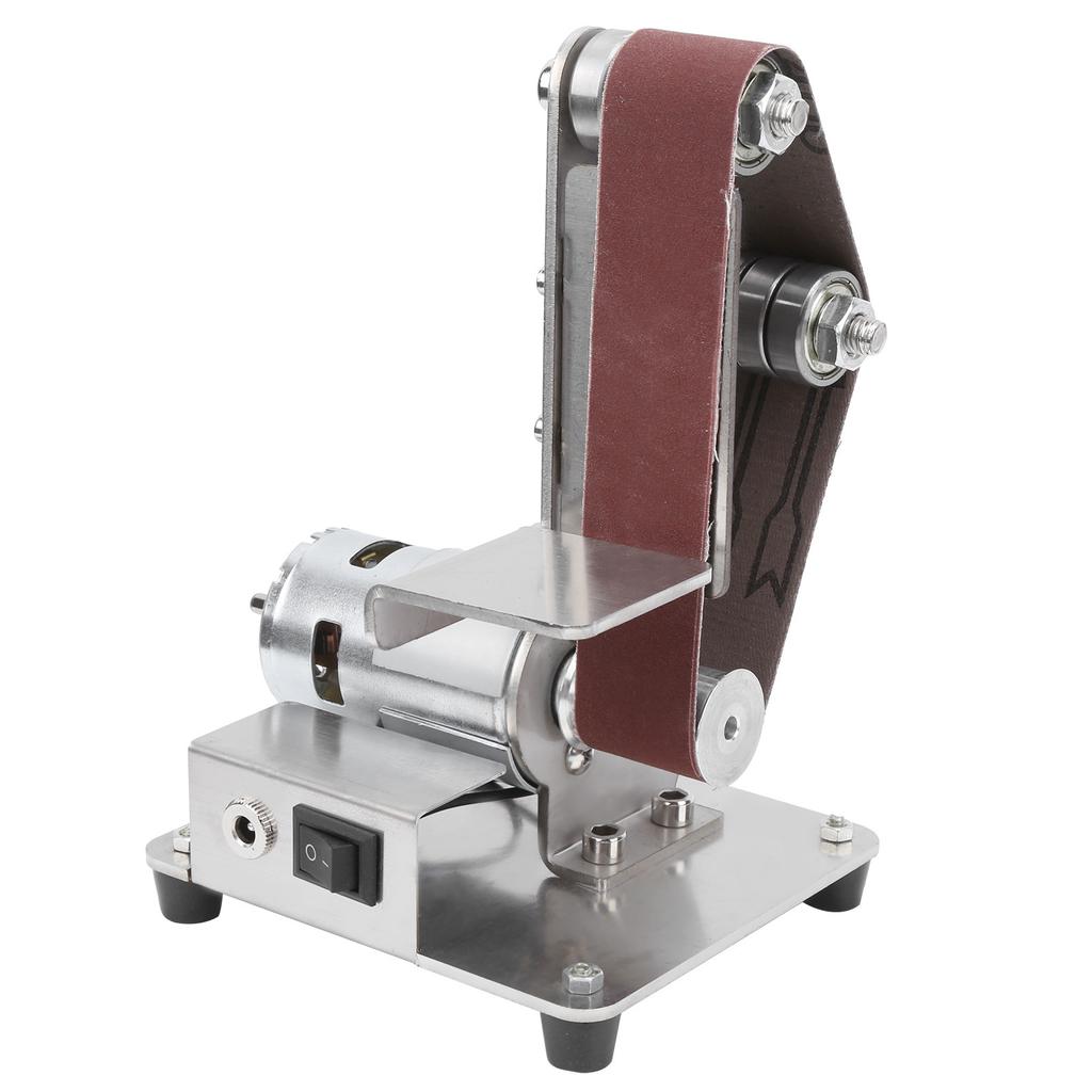 775 Multifunctional Grinder Mini Electric Belt Sander DIY Polishing Grinding Machine 110‑240VEU Plug