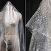 Transparent/Frosted TPU Waterproof Fabric Snake Skin Pattern Tarp Creative Bottoming Shirt Skirt Clothing Fabric for DIY Sewing