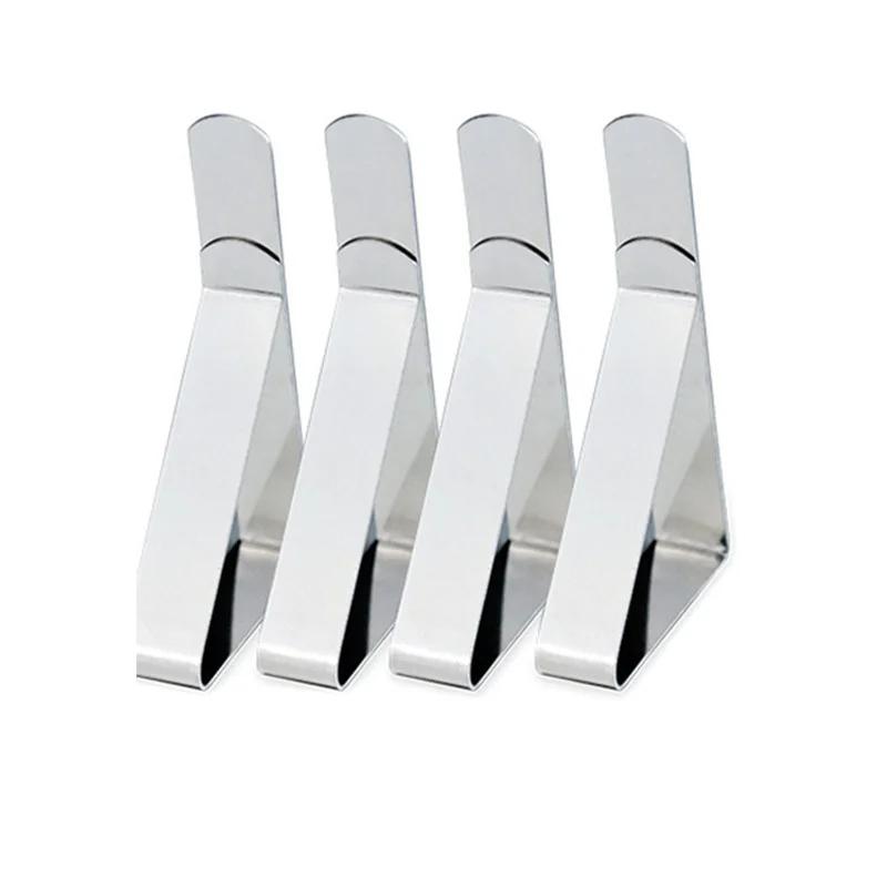 Stainless Steel Triangle Tablecloth Clip Adjustable Integrated Tablecloth Fixing Clip Home Dining Table Tablecloth Fixing Clip