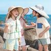 With Cape UV Protection Camping Cap Beach Hat New Children's Sun Protection Hat