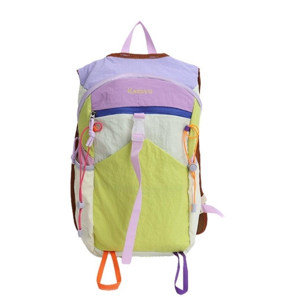 Multifunctional Travel Backpack Multicolored Travel Daypack Portable Mountaineering Bag  Daily белый/зелёный
