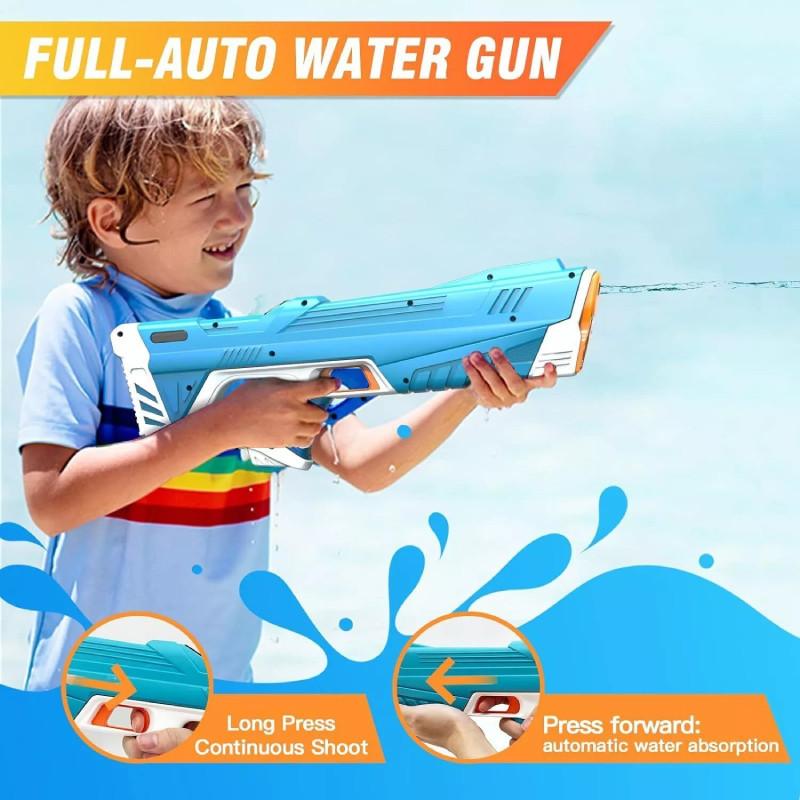 New Summer Automatic Electric Water Gun Parent-child Outdoor Beach Water Fight Toy