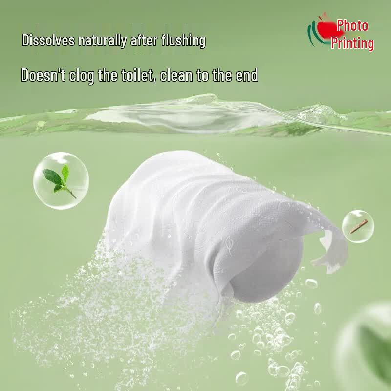 Mind Act Upon Mind Cloud-Feel Coreless Toilet Paper