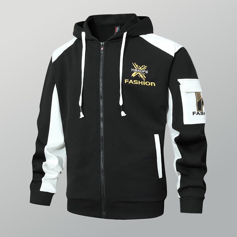 Men's Sportswear Set And Long-sleeve Casual Sports Outerwear Men's Two-piece Set