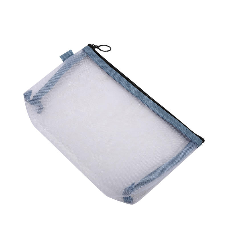 Transparent Mesh Organizer Portable Compact Coin Bag Cosmetic Storage Bag Storage Organizer Bag