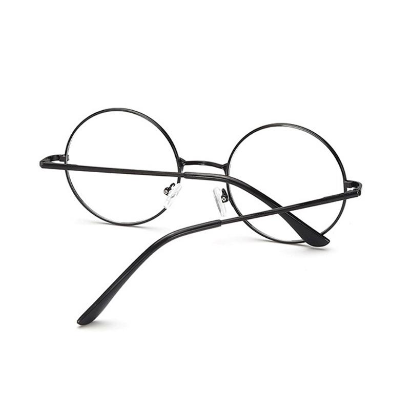 Literary Vintage Round Frame Myopia Glasses Diopter -1.0 -1.5 -2.0 -2.5 3.0 3.5 4.0 Unisex Anti-radiation Nearsighted Eyeglasses