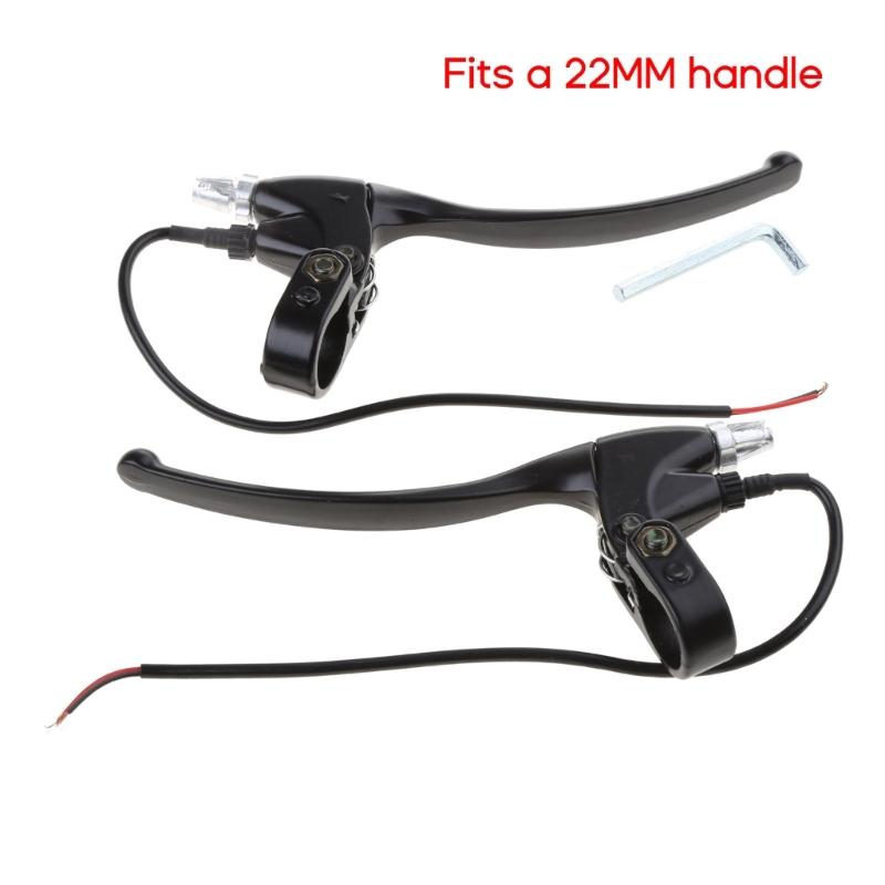E-Bike Brake Lever, Universal Electric Bicycles Brake Lever Handle Replacement Parts for E-Bike Mountain Road Bicycles