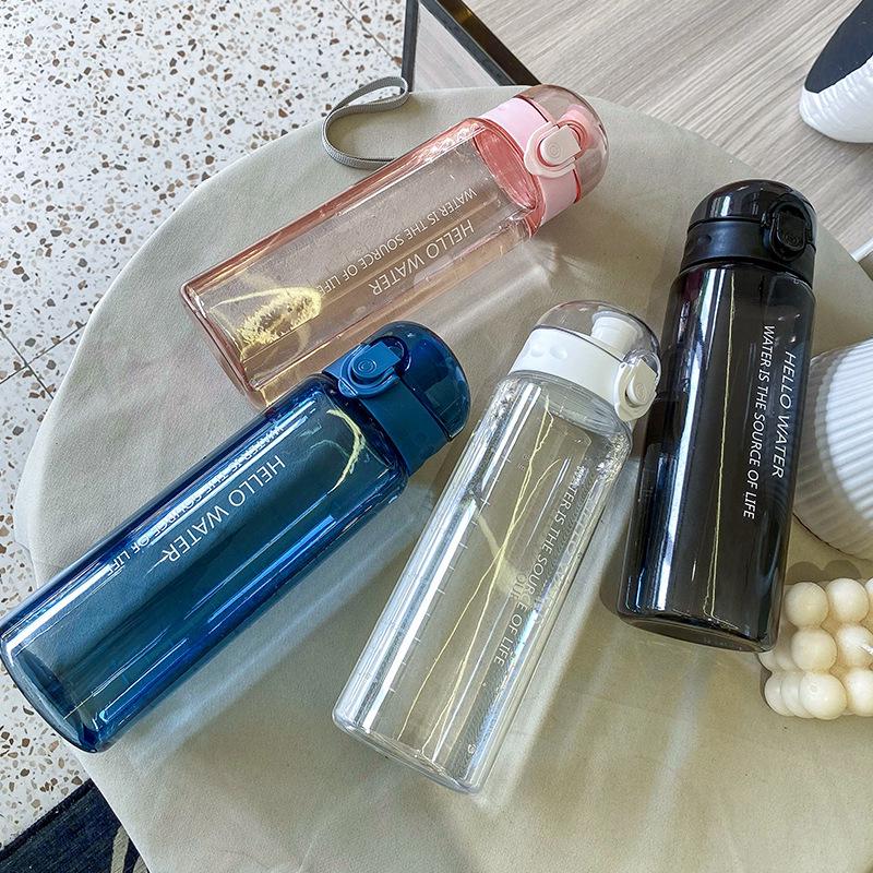 Outdoor-Sport-Wasserflasche mit hoher Kapazität und auslaufsicherem Klappdeckel