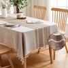 Cross-Border Hot-Selling Fresh Cotton Linen Tablecloth: Wash-Free, Waterproof, and Oil-Proof - Perfect for Household and Coffee Tables