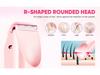 Women's Waterproof Electric Razor: Double-Head Shaver for Dry & Wet Use, Full Body Hair Removal