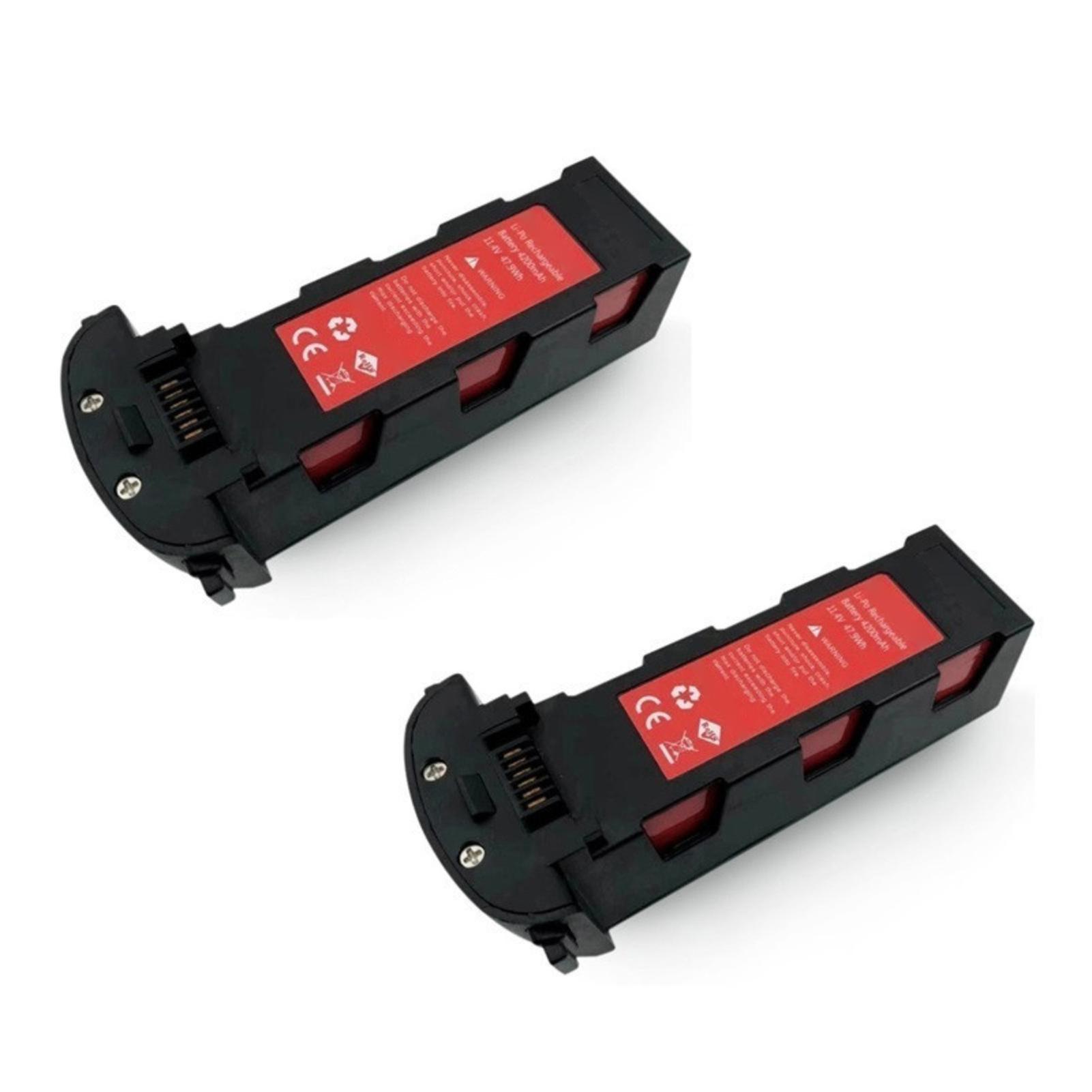 

2PCS Upgrade 11.4v 4200mAh Battery Replacement for H117S Zino GPS Remote Control Quadcopter Spare Racing Camera Drones Parts