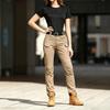Ladies Summer Breathable Straight Casual Pants Outside Tactical Work Trousers Functional Wind Tactical Overalls