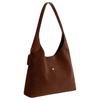 COACH Brooklyn Cow Split Leather Shoulder Bag Medium Women's Warm Brown CCU01-B4WBR