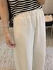 Korean Style Women's Slimming & Height-Enhancing Harem Pants with Elastic Waist for Autumn 2025