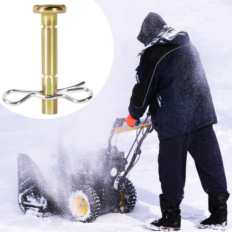 Pack of 20Pairs Shear Pin and Cotter Pin Suitable with Snow Throwers Sturdy Zinc Alloy Construction 1/4" x 1.5" Size