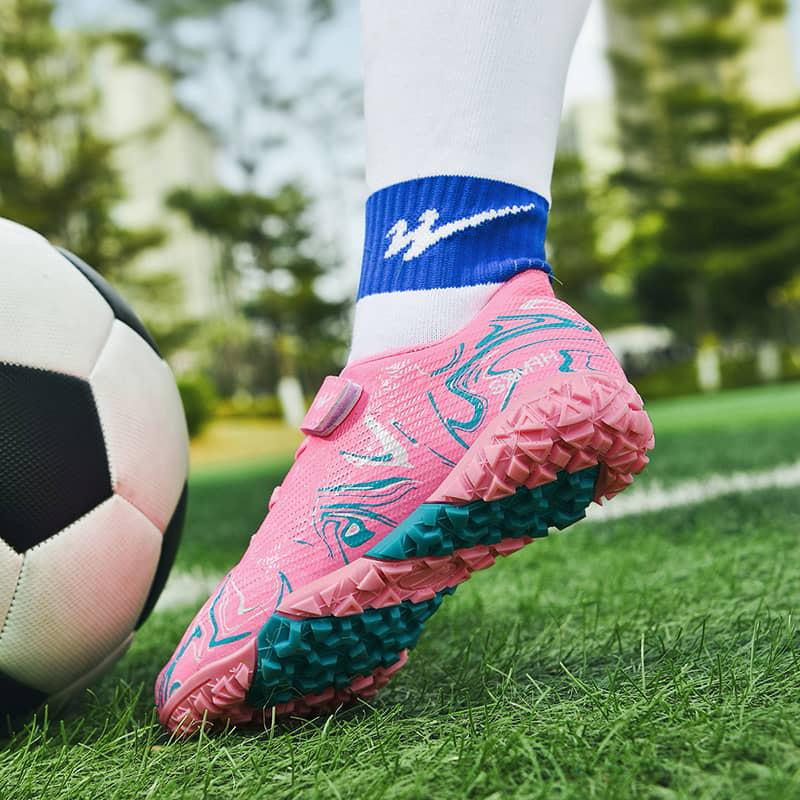 New Outdoor Student Sports Football Shoes Zhongbang Men's and Women's AG Long Nails TF Broken Nails Lawn Competition Training Shoes