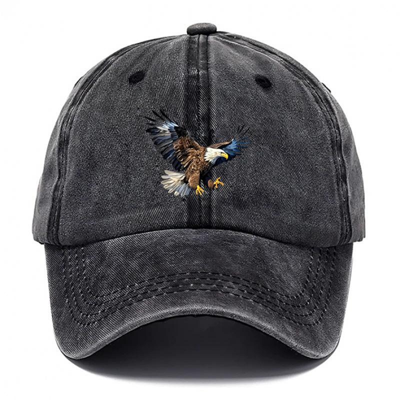 Pc Outdoor Style Eagle Printed Baseball Cap Casual Hats for Men Beach Hat for Women Outdoor Style Breathable Caps Adjustabl