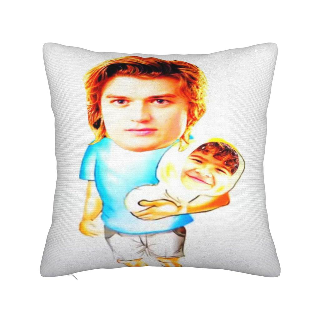 Home Decorations Steve Harrington The Babysitter Pillowcase Merch  Pillow Covers Square Multi Size