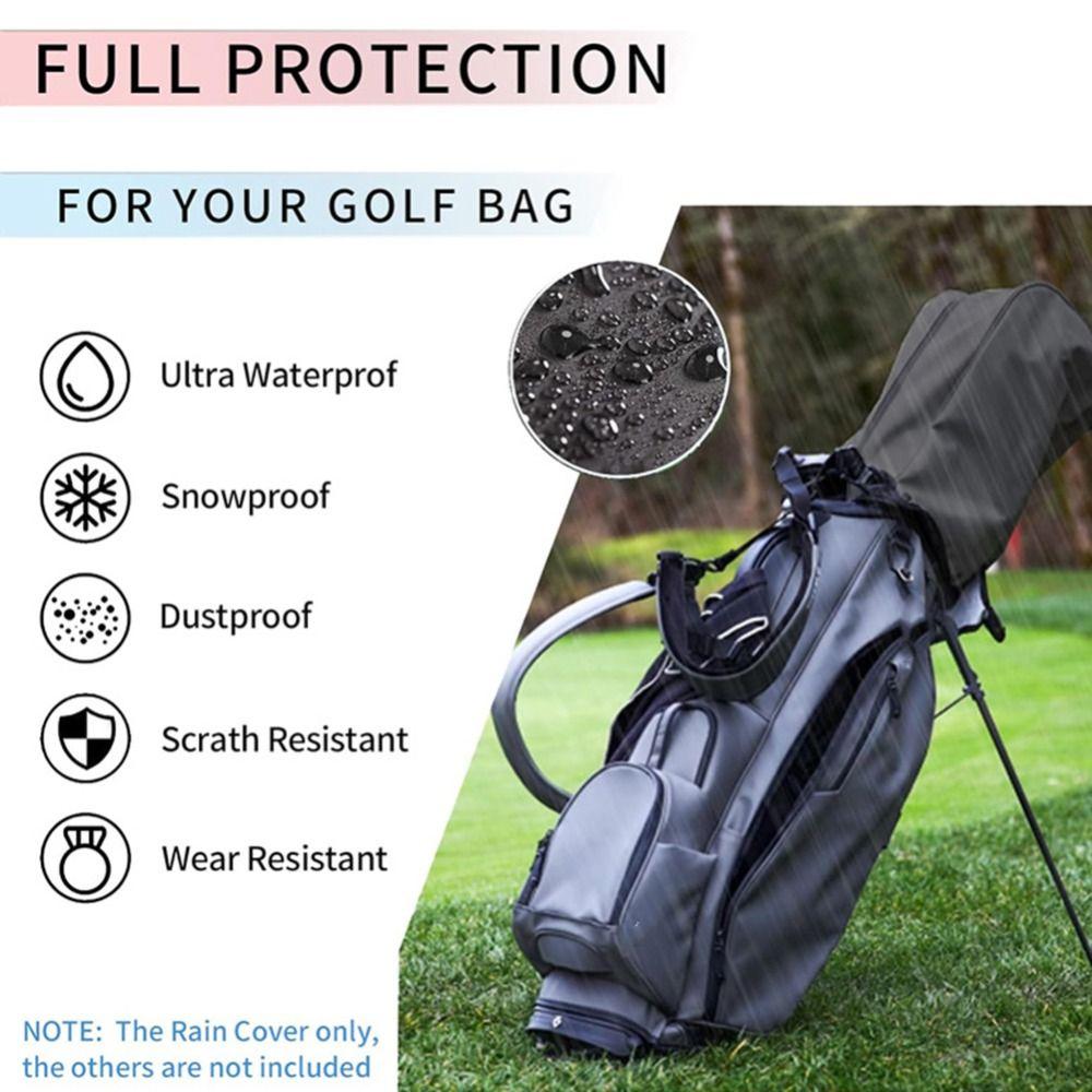 Dustproof Dustproof Rain Hood Waterproof Club Protector Premium Golf Club Rain Cover  Outdoor