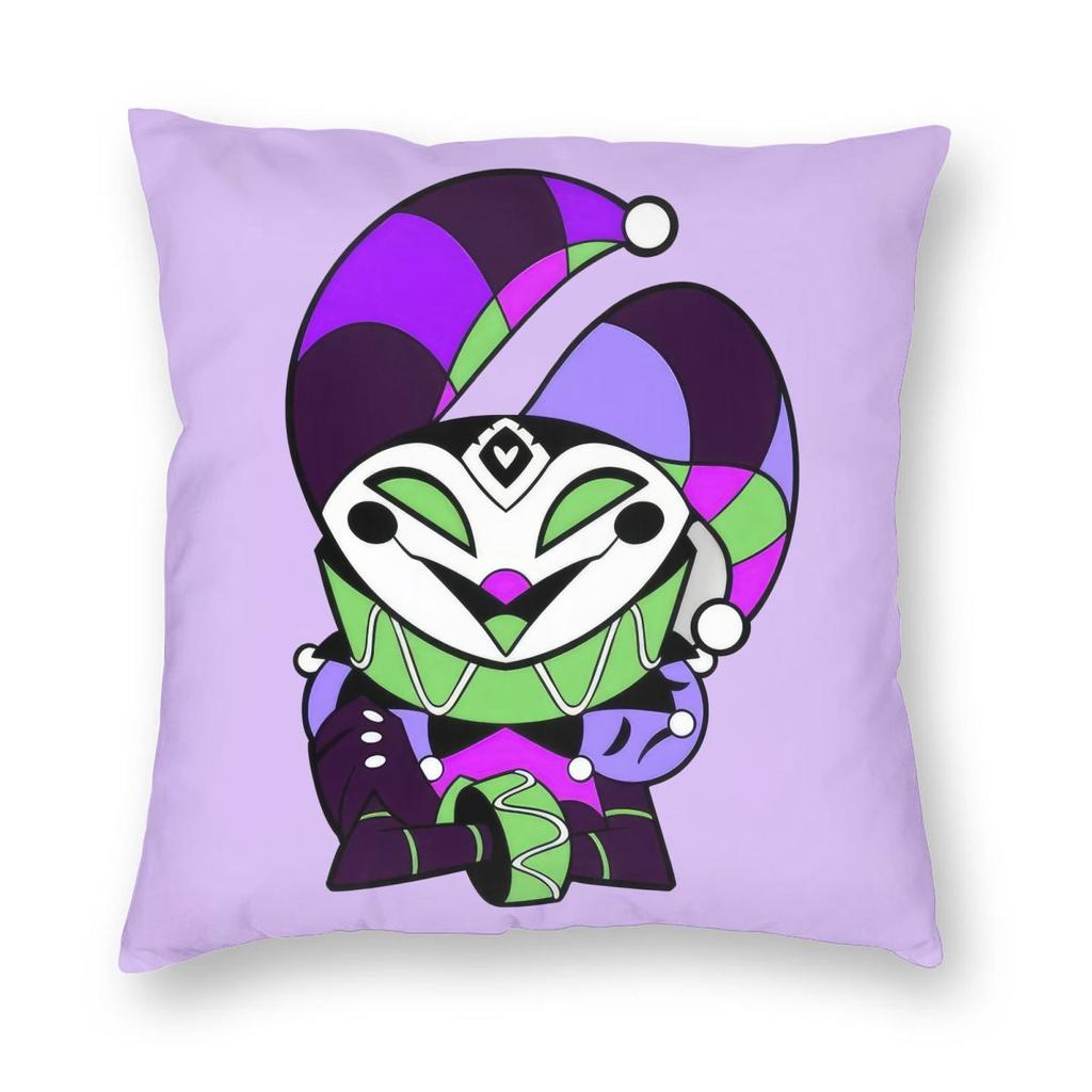 Hazbins Hotels Vox Kissenbezug Druck Polyester Kissenbezug Dekoration Kissenbezug Abdeckung Zuhause Quadratisch 45X45cm