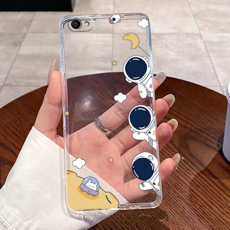 Jelly Casing For Vivo Y66 / V5 Lite Shell Funda For Vivo Y69 Clear Silicone Soft TPU Back Cover Cute Cat Rabbit Heart Phone Case