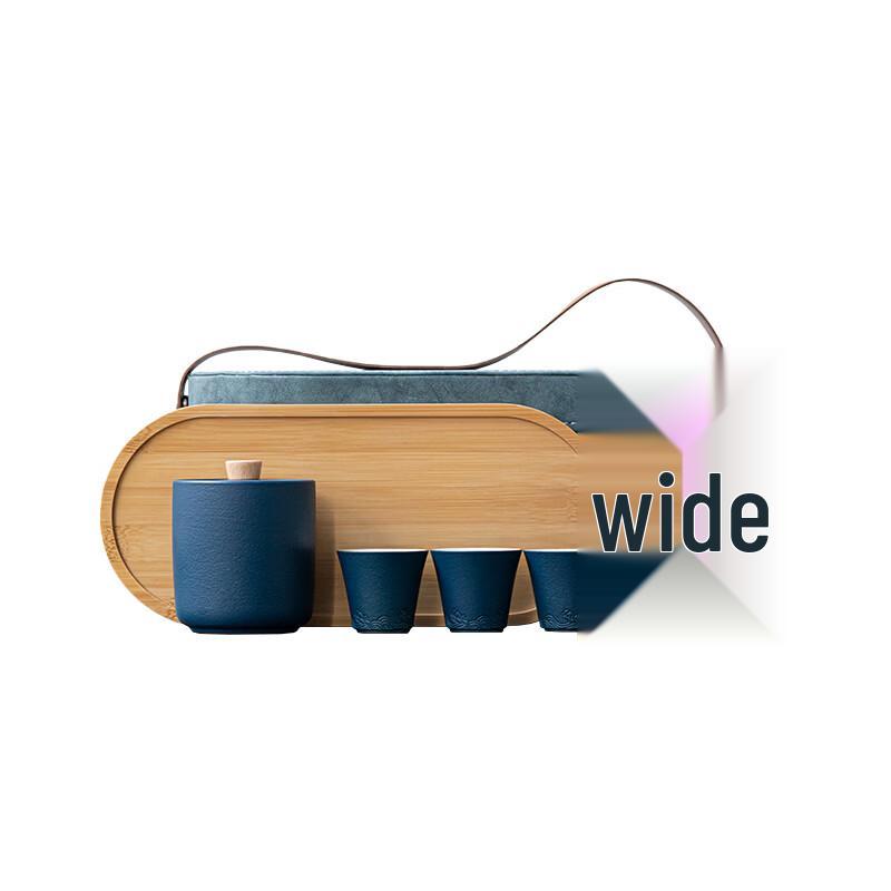 Sus Ceramic Landscape Portable Kung Fu Tea Set