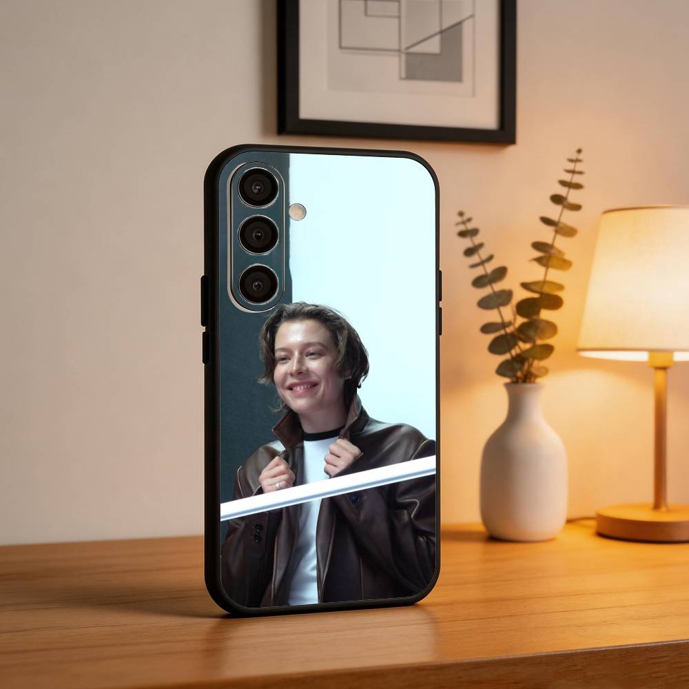 Actor E-Emma Darcy Phone Case For Samsung A73,72,71,A52,51,40,41,A22,A32,31,A13, Soft Black Shell