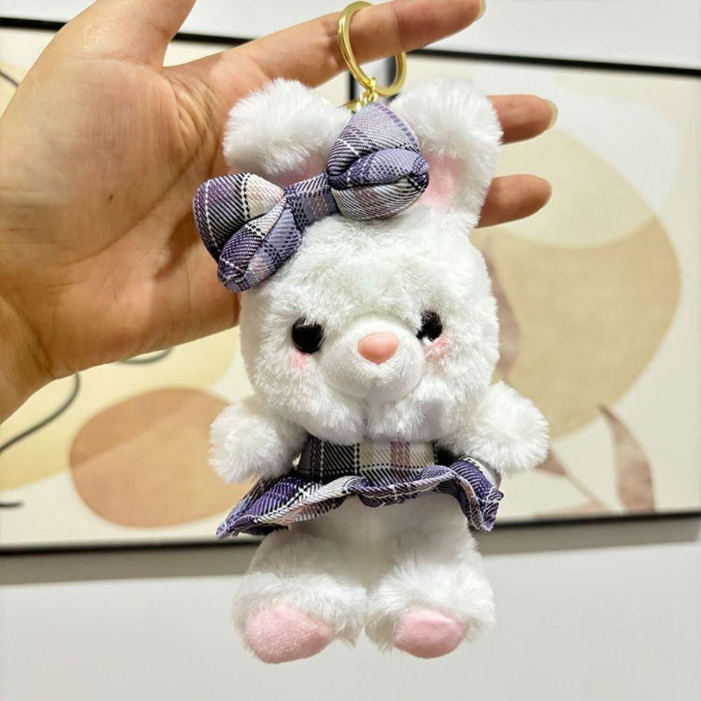 

Creative Plush Toy Cute Rabbit Backpack Pendant High Quality Gift Toys Random