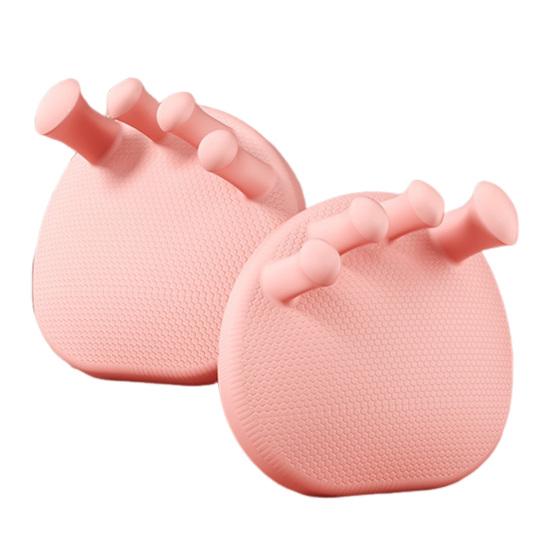 1 Pair Arch Trainer Non-slip TPR Overlapping Toe Separator Men Women Foot Arch Strengthener Valgus Bunion Corrector Tool