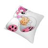 Pillow Cover Cartoon Diddl Diddlina Graphic Cushion Cover Retro Trendy Pillow Case For Sofa Home Decoration Pillowcases