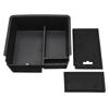 Black Car Center Console Armrest Storage Box For Ford Ranger 2016-2018 Organizer Storage Glove